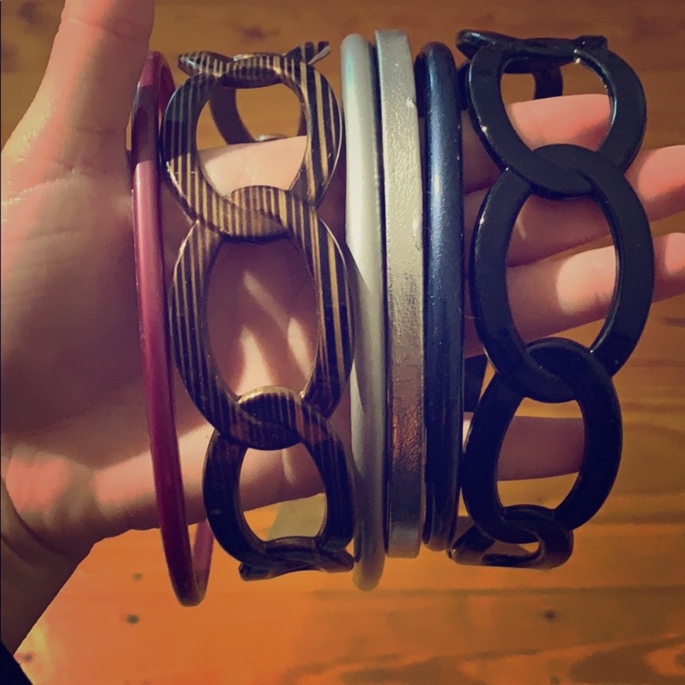 Set of 6 hard headbands